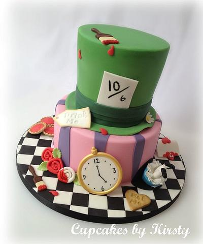 Alice in Wonderland  - Cake by Kirsty 