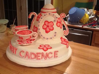 Cadence's birthday cake  - Cake by Lyn Wigginton