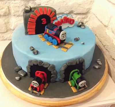 Thomas and friends - Cake by ZuzanaHabsudova