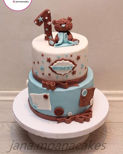 Tedy bear - Cake by Moanacakes