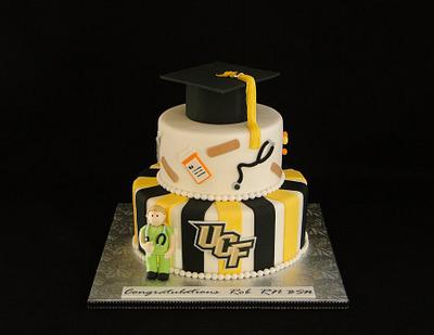 Nursing UCF graduation - Cake by Elisa Colon