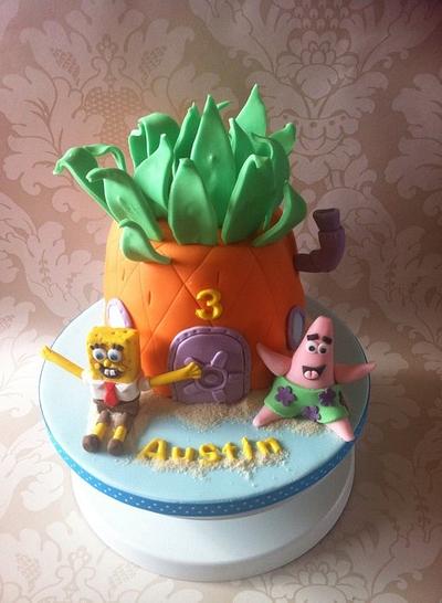 Who lives in a pineapple...... - Cake by Carrie