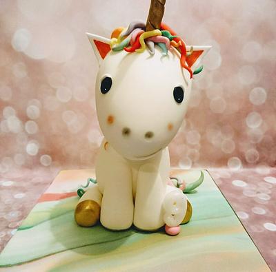 Rainbow unicorn cake plus more - Cake by Clairey's Cakery