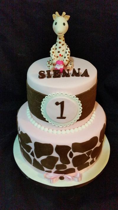 Sophie cake!!! - Cake by DeliciasGloria