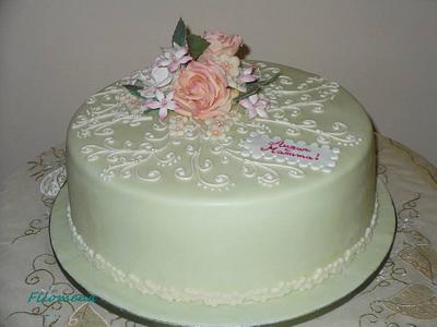 Happy birthday Mom - Cake by Filomena