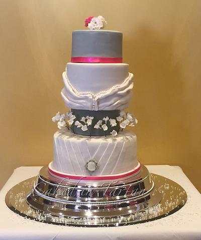 Wedding cake - Cake by Liz