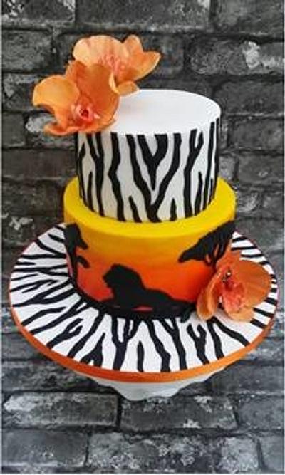African sunset cake  - Cake by Lynette Brandl