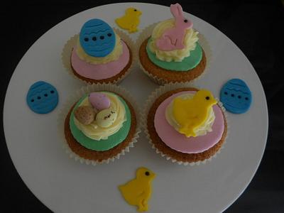 easter cupcakes - Cake by Sheena Barker