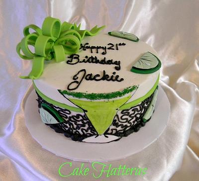Margarita for a 21st Birthday - Cake by Donna Tokazowski- Cake Hatteras, Martinsburg WV