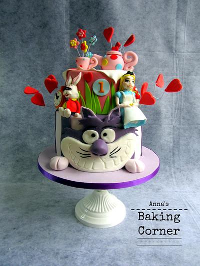 Alice in Wonderland - Cake by Anna's Baking Corner