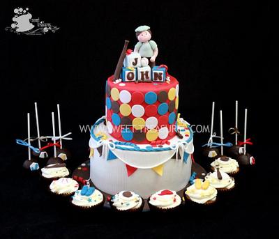 Playful Birthday Boy - Cake by Sweet Treasures (Ann)