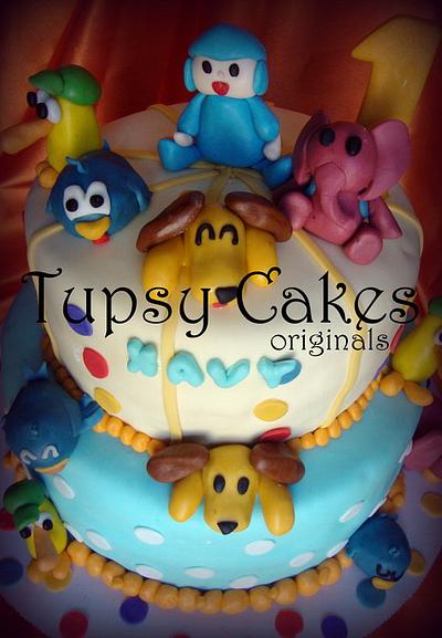 pocoyo cake - Cake by tupsy cakes