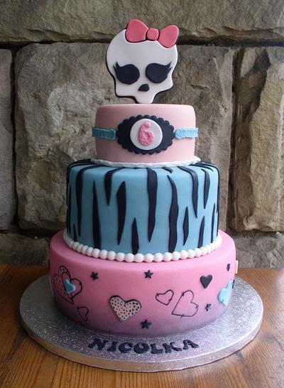 Monster High - Cake by Petraend