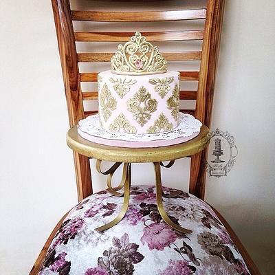 Royal Damask - Cake by Firefly India by Pavani Kaur