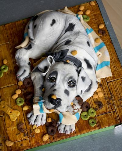 Puppy - Cake by fancy cakery