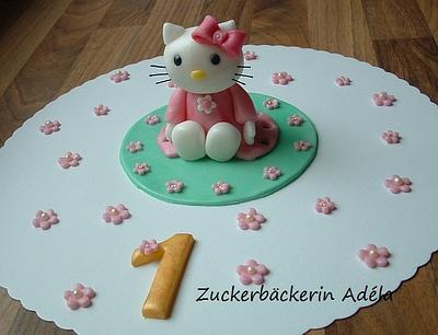 Hello Kitty cake topper - Cake by Adéla
