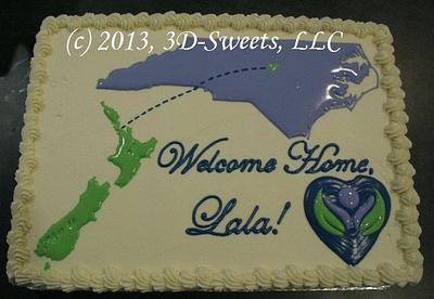 Welcome Home! - Cake by 3DSweets