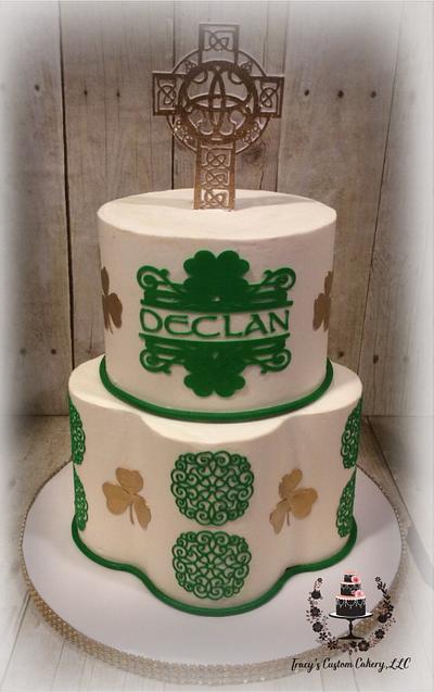 Irish Communion Cake - Cake by Tracy's Custom Cakery LLC