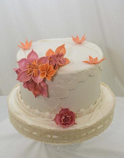 Vintage in Plum - Cake by Sugarpixy