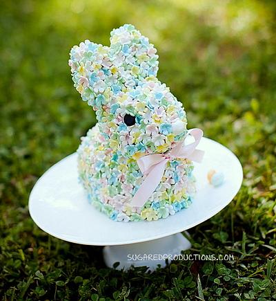 Blossom Bunny Cake - Cake by Sharon Zambito