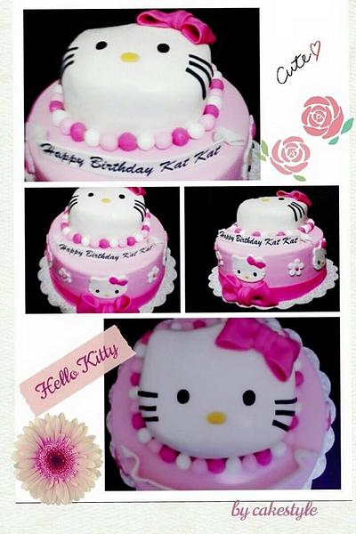 Hello Kitty - Cake by Cakestyle by Emily
