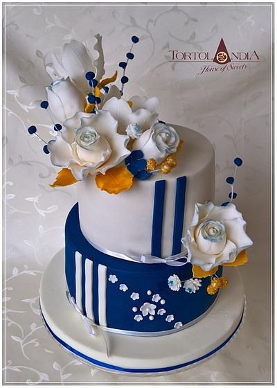 Wedding anniversary - Cake by Tortolandia