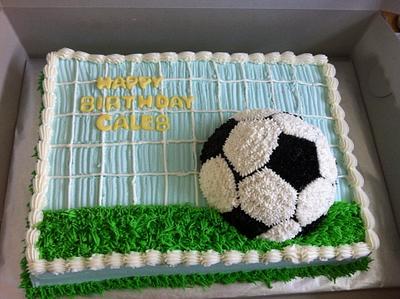 Football Birthday - Cake by caymancake