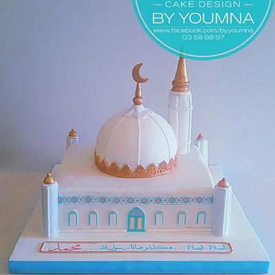 Mosque  - Cake by Cake design by youmna 