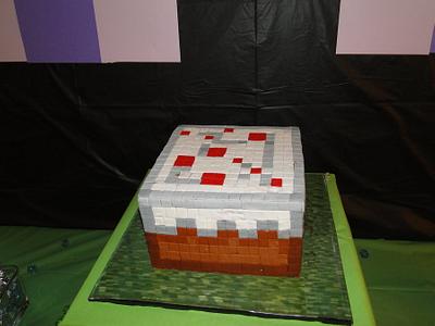 Minecraft Cake - Cake by amparoedith