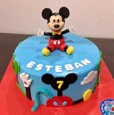 Mickey Mouse Club Birthday  - Cake by N&N Cakes (Rodette De La O)