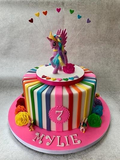 Rainbows and Ponies - Cake by Canoodle Cake Company