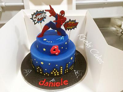 Spiderman cake  - Cake by Donatella Bussacchetti