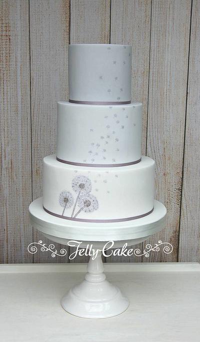 Dandelion Wedding Cake - Cake by JellyCake - Trudy Mitchell