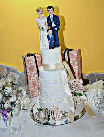 Wedding cake - Cake by Torte decorate di Stefy by Stefania Sanna