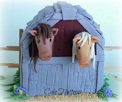 Horses for an 11th Birthday - Cake by Donna Tokazowski- Cake Hatteras, Martinsburg WV