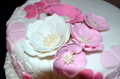 Flower Cake - Cake by Valentina Giove 