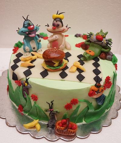 Oggy and the cockroaches - Cake by Sushma Rajan- Cake Affairs