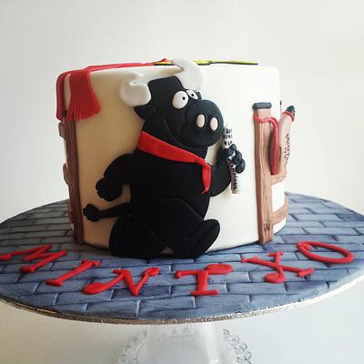cake San Fermin!  - Cake by Nurisscupcakes