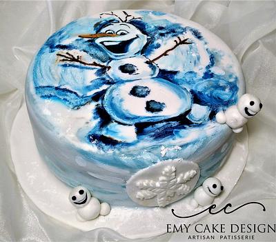 Frozen Cake - Olaf - Cake by EmyCakeDesign