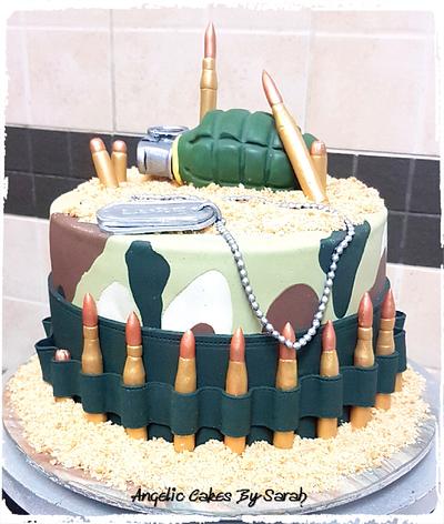 Army Cake - Cake by Angelic Cakes By Sarah