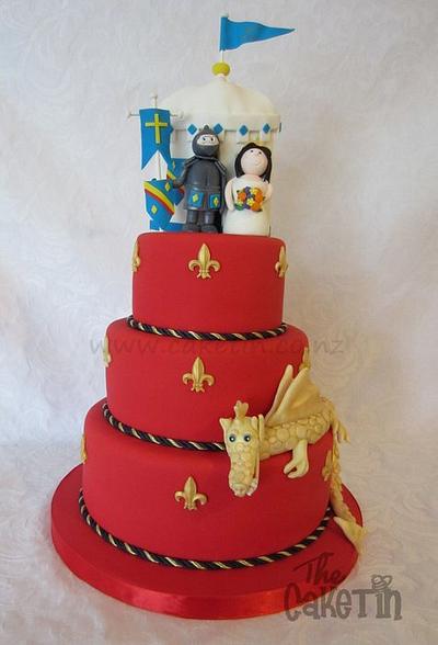 Medieval Wedding cake - Cake by The Cake Tin