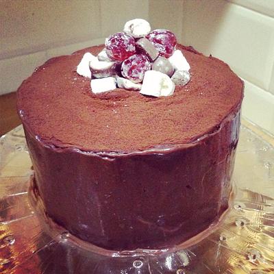 Rich chocolate cake - Cake by Natasha Allwood Cakes
