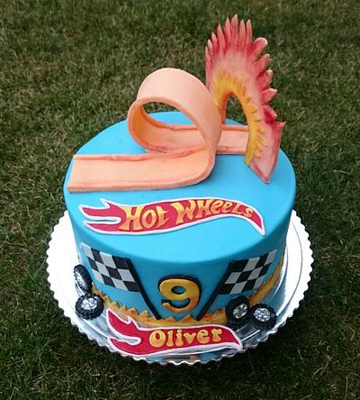 Hot Wheels Cake - Cake by AndyCake
