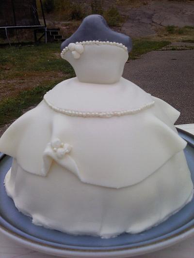 Wedding Dress - Cake by Heather