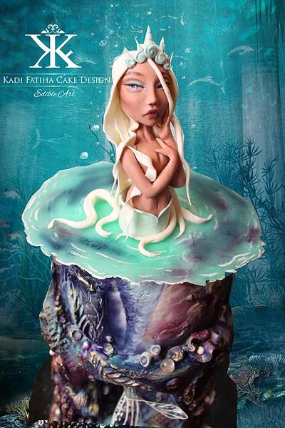 Mermaid - Cake by Fatiha Kadi
