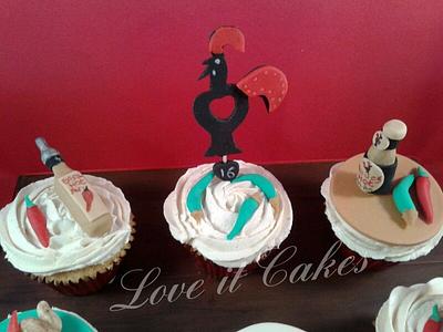 Nando's cupcakes - Cake by Love it cakes