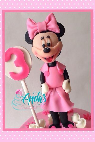 Minnie Mouse Cake - Cake by Anda Nematalla
