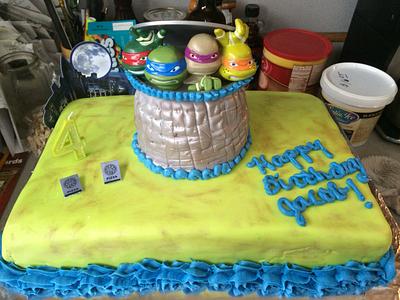 Teenage mutant turtle cake - Cake by Lisa 