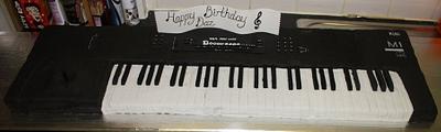 M1 korg keyboard - Cake by PipsNoveltyCakes