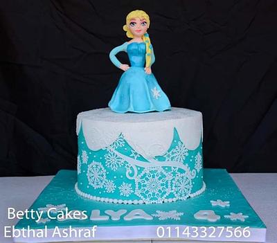 Elsa cake - Cake by BettyCakesEbthal 